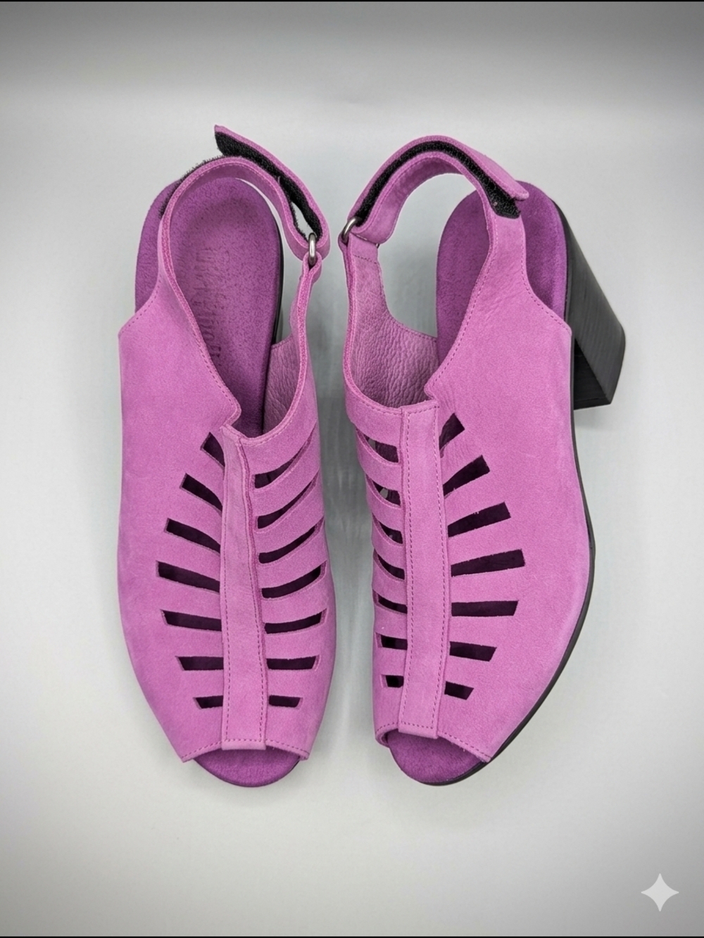 🍇✨ Munro American | Vibrant Purple/Violet Suede Heeled Sandals ✨🍇